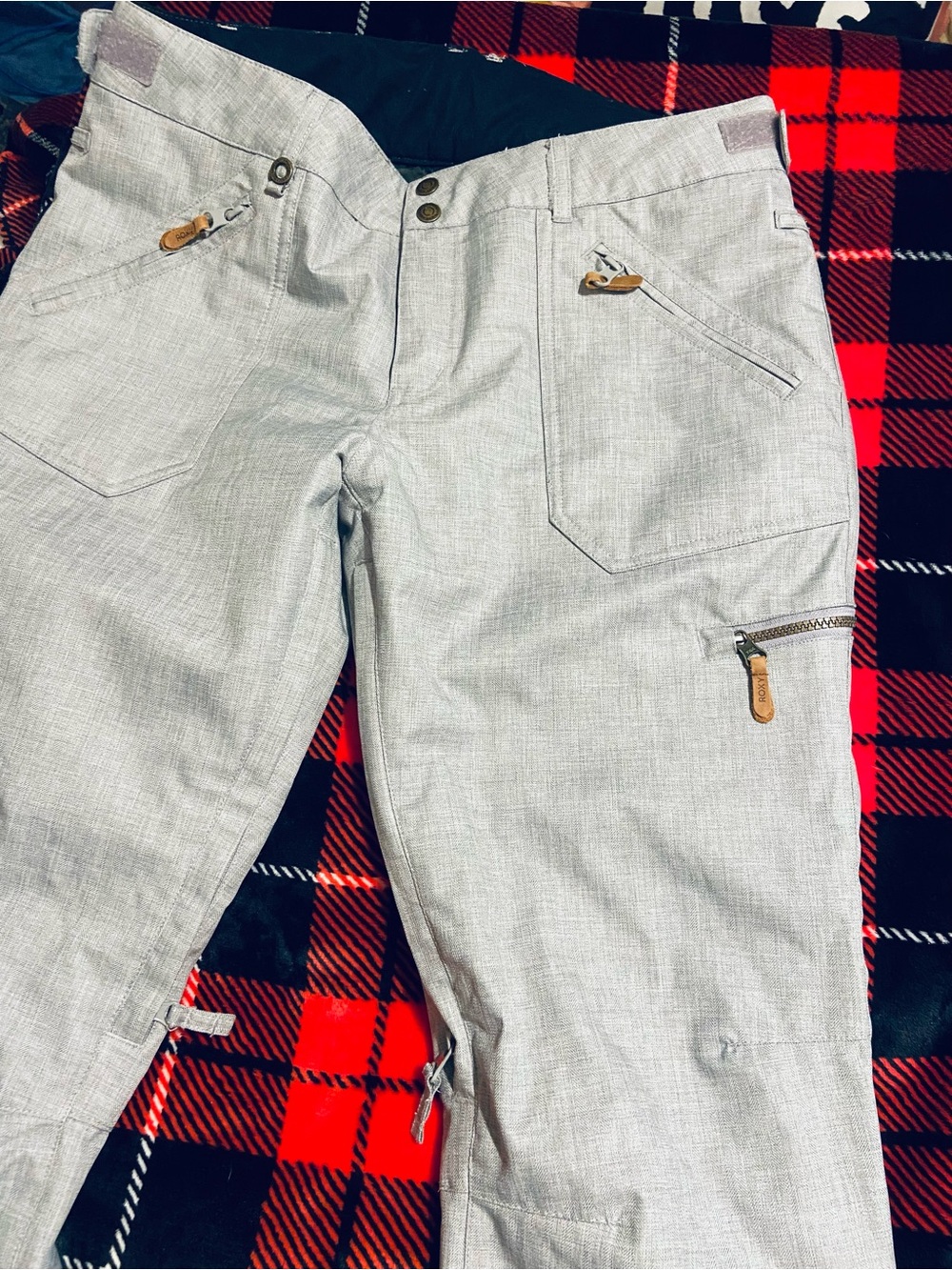 ROXY Outdoor Snow Pants with Zippered Pockets